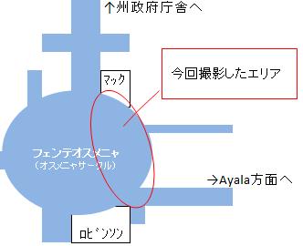 オスメニアサークル地図